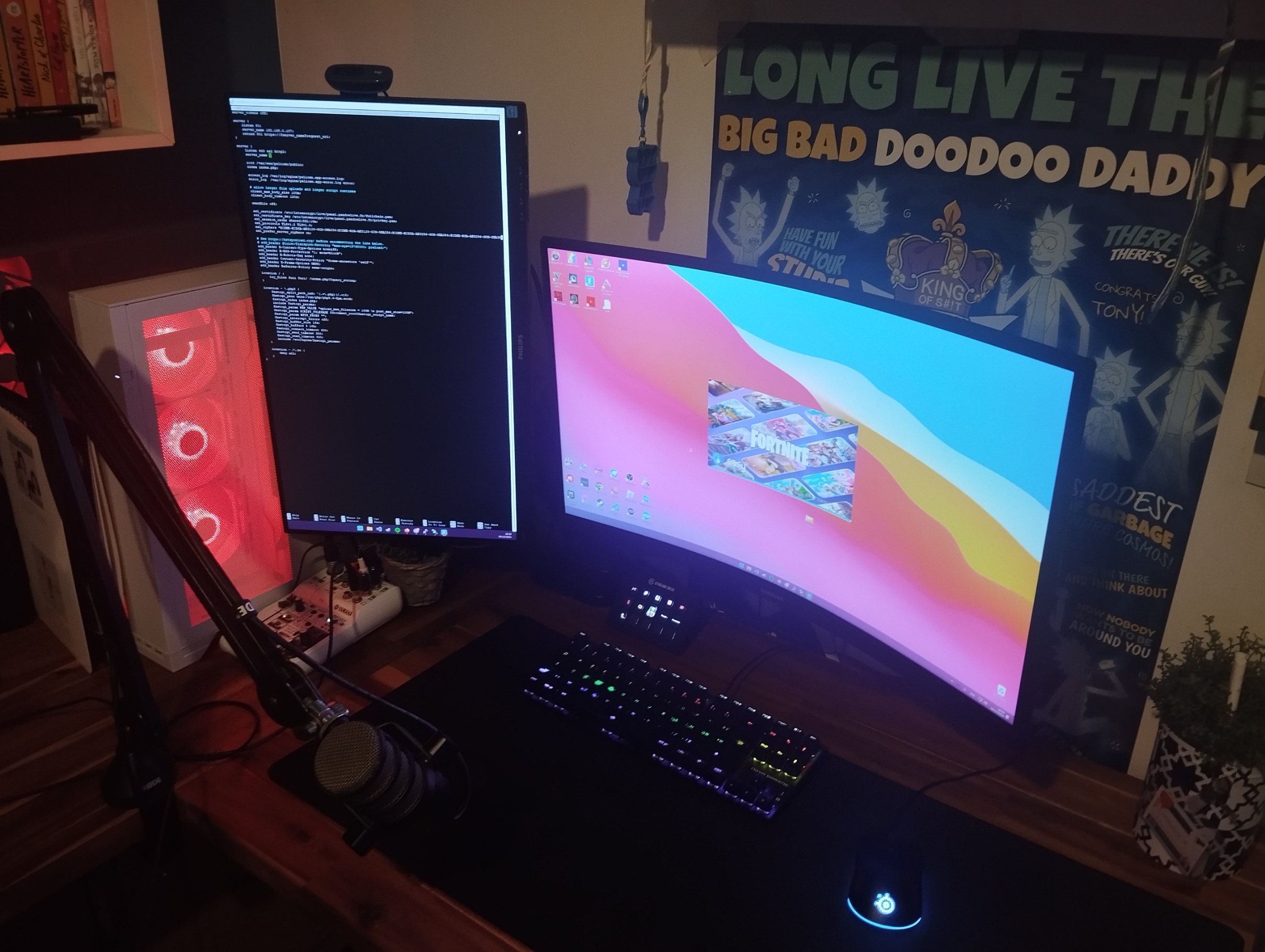 Setup gaming et productivité